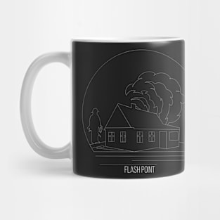 Flash Point Minimalist Line Art - Board Game Inspired Graphic - Tabletop Gaming  - BGG Mug